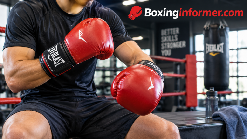 Breaking In the Red Gloves